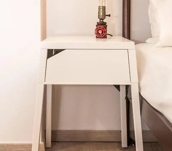 아파트 Secret Loft, 2min Walk From The Beach, High Tech 하니아