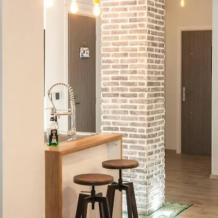 Secret Loft, 2min Walk From The Beach, High Tech Lägenhet *